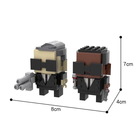 MOC-49034 Men in Black Brickheadz