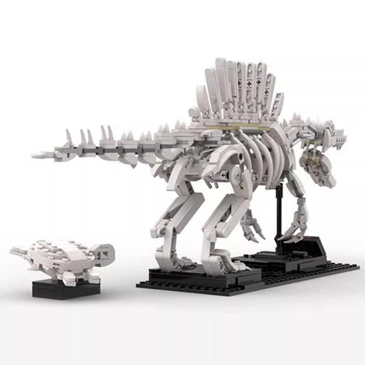 MOC-47343 Spinosaurus Skeleton + Sea Turtle - Alternative Build for 21320 Dinosaur Fossils