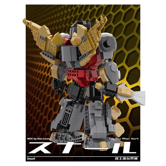 MOC- Transformers G1 Dinobots Snarl