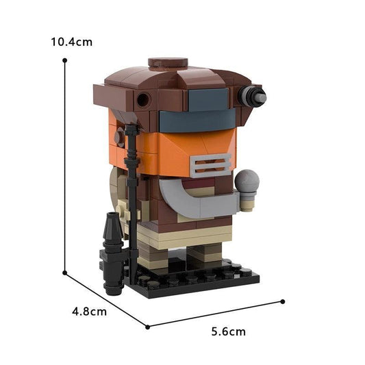 MOC-35524 Custom Boushh MOC Brickheadz