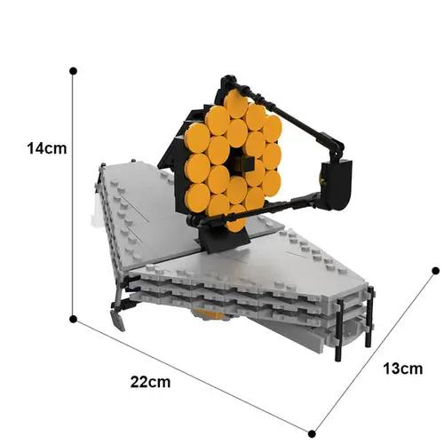 MOC-65668 JWST James Webb Space Telescope 1:110 Scale