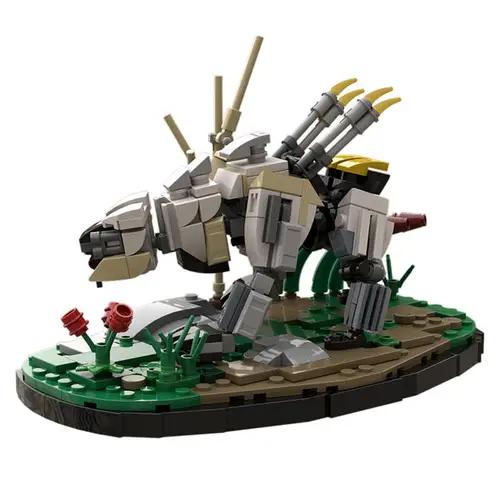 MOC-115168 Horizon Zero Dawn Sawtooth with Stand– MOC Brick Store