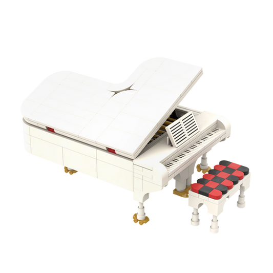 MOC-141786 Grand piano white