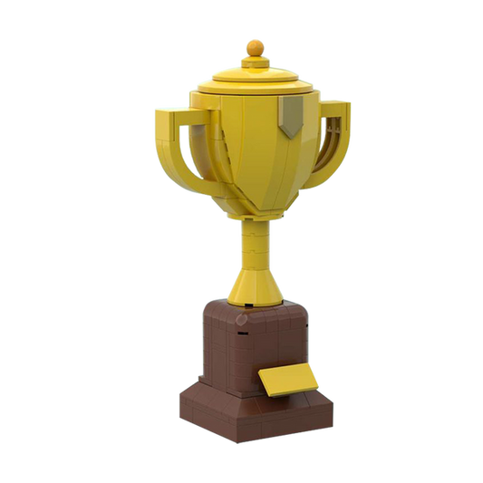 MOC-142969 Large Yellow Trophy and Stand