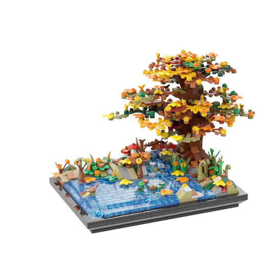 MOC-55872 Tree on a Lake Autumn