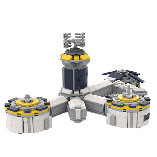 MOC-130781 Jamestown base Season 2 - For all mankind (nanofigure scale)