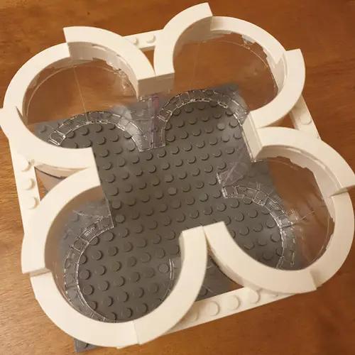 MOC-19170 Saturn V display stand for 21309 & the re-issue 92176.