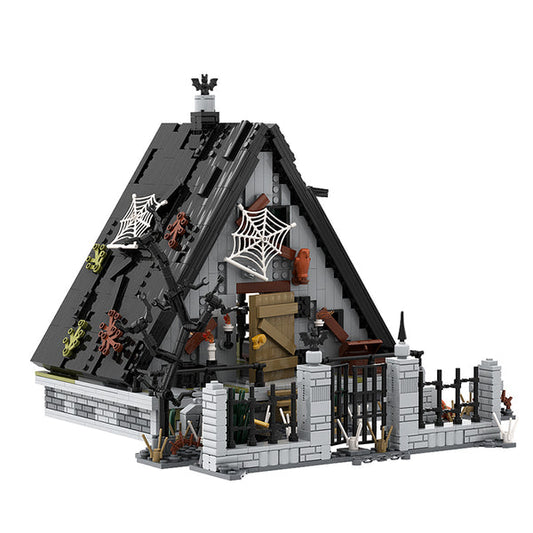 MOC A0242 Halloween A frame house