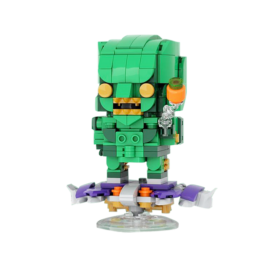 MOC-95523 Green Goblin Brickheadz LEGO MOC - Marvel Studios Spider-Man: No Way Home