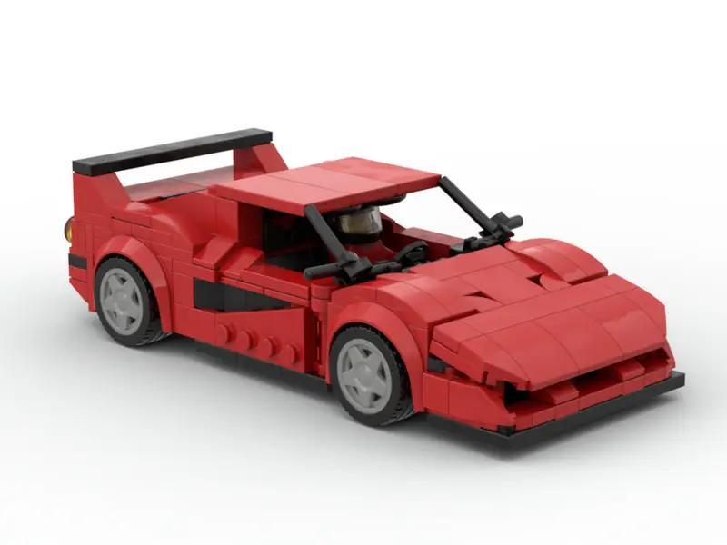 MOC-31602 Ferrari F40– MOC Brick Store