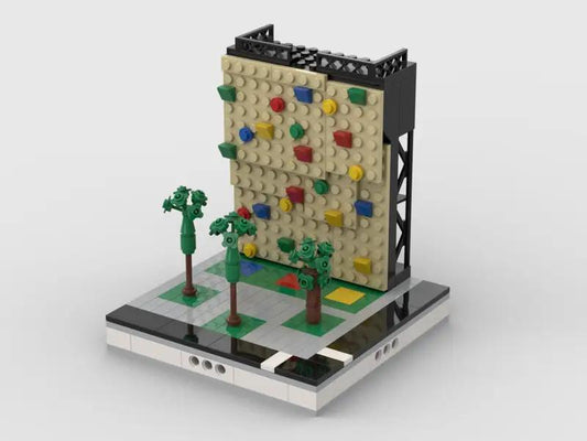 MOC-33939 Climbing Wall for a Modular City