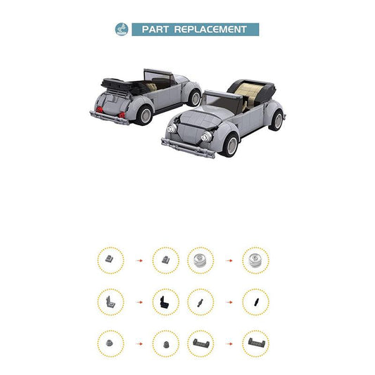 MOC-111807 MOCturnal 79' Volkswagen Beetle Cabriolet