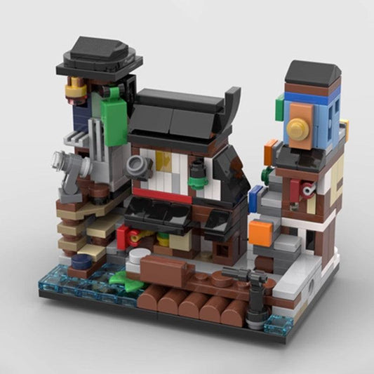 MOC-108555 Mini Modular 70657 Ninjago City Docks