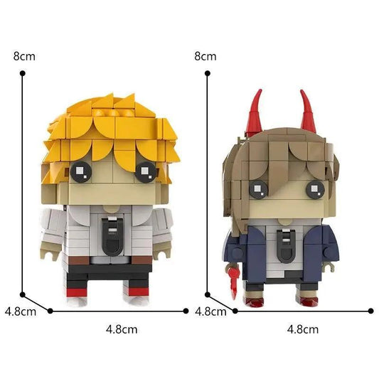 MOC - Chainsaw Man - Denji and Power