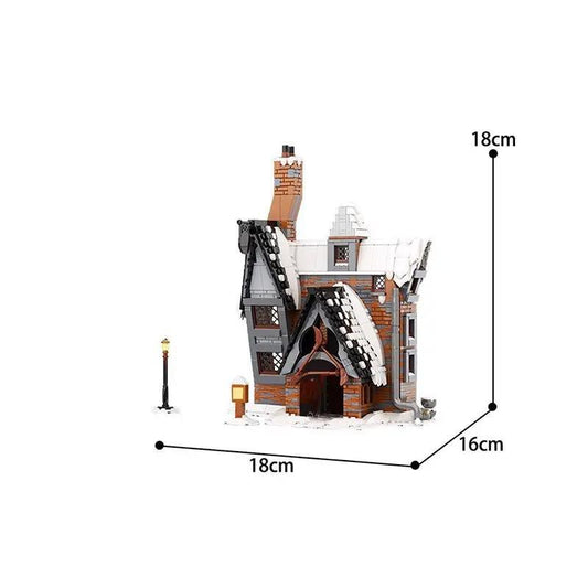 MOC-114446 Winter Three Broomsticks Inn Building