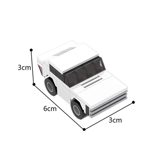MOC-19467 Dimension Style Iconic Movie & TV Cars