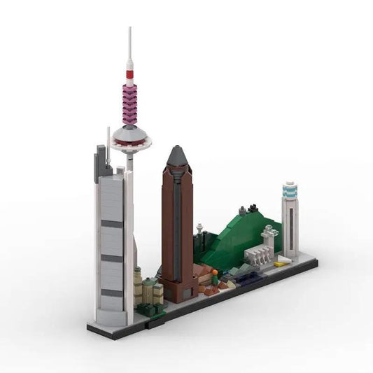 MOC-139607 Frankfurt Am Main Skyline (extended)