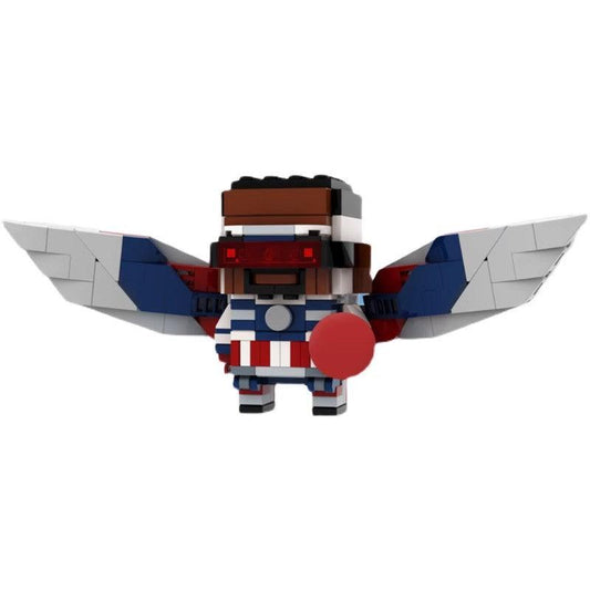 MOC-90817 Captain America (Sam Wilson) BrickHeadz