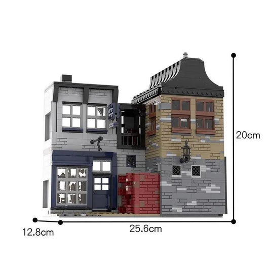 MOC-55035 Broken Bar Bar and Witcher Shop