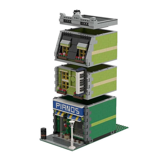 MOC-44464 Piano Showroom Modular Building J1