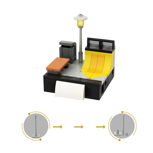 MOC-145753 Skater diorama