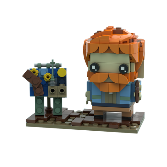 MOC-74161 Vincent van Gogh Brickheadz