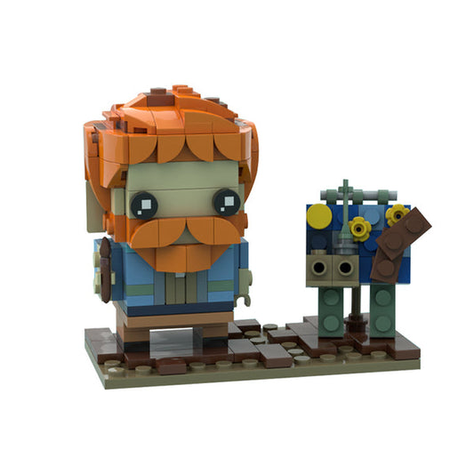 MOC-74161 Vincent van Gogh Brickheadz