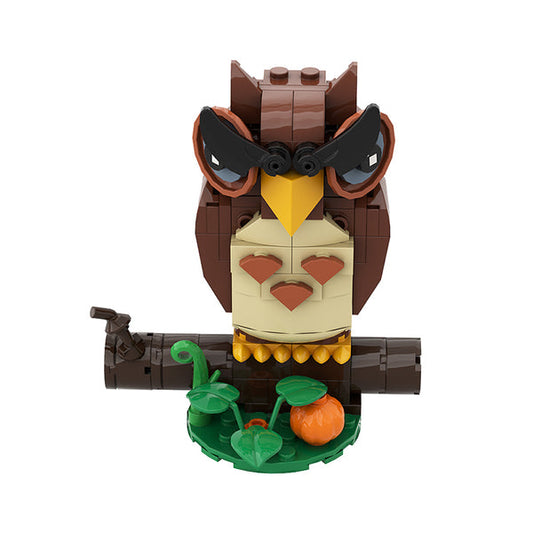 MOC A0606Y01 Halloween Brickhead-Owl