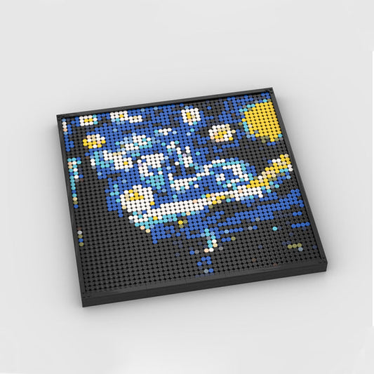 MOC-50853 Starry Night Art Photo