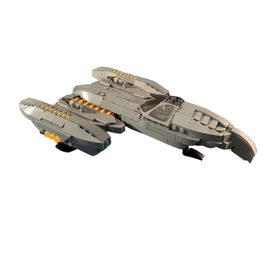 MOC-119253 General Grievous's Starfighter - The Soulless One Minifigure Scale