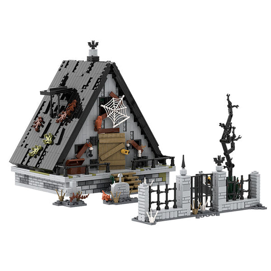 MOC A0242 Halloween A frame house