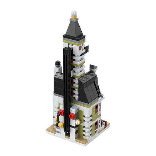 MOC-107172 Mini Modular 10273 Haunted House