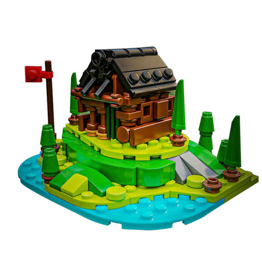 MOC-44417 Microscale Mountain Cabin