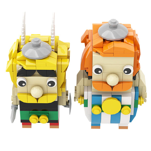 MOC-16306 Asterix and Obelix Brickheadz