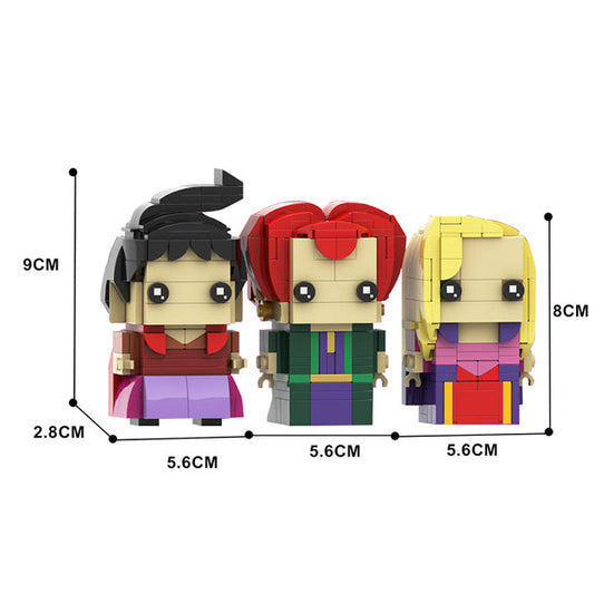 MOC-125996 Sanderson Sisters (Hocus Pocus) Brickheadz