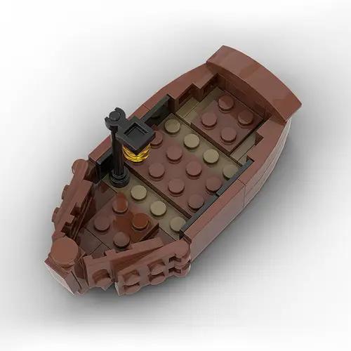 MOC-56225 Rowing Boat Add on for 2bricks Boathouse MOC