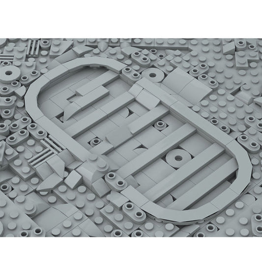 MOC-134134 Footprint on the Moon