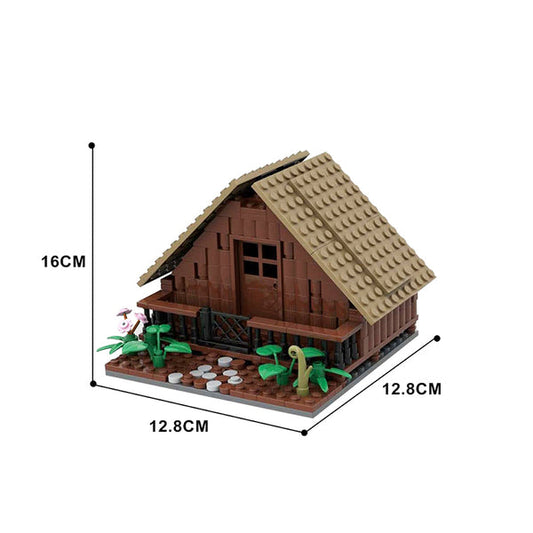 MOC-146915 Wooden House (without interior)