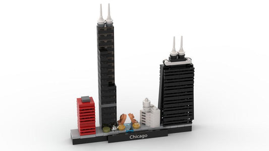 MOC-41250 Chicago skyline - the nano version