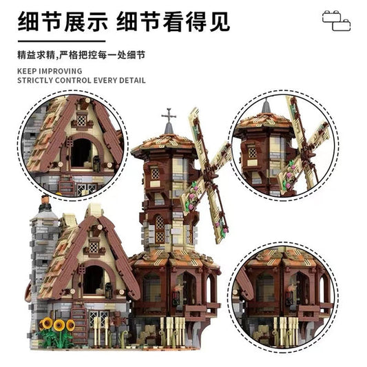 MOC-138190 MEDIEVAL WINDMILL