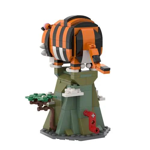 MOC A0164 cute tiger roar