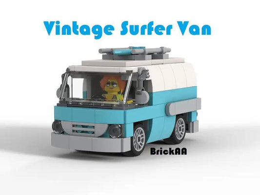 MOC-49536 Vintage surfer van