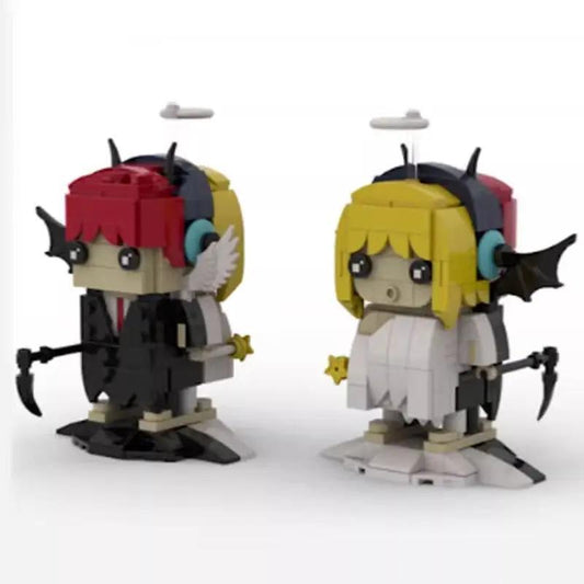 Angel Demon before and after