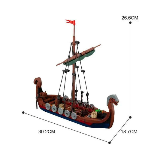 MOC-58275 LEGO Viking Longship