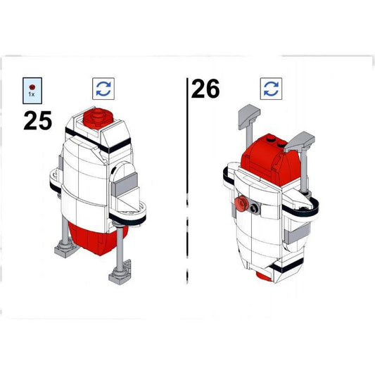 MOC-66118 GO-4 security bot (from WALL-E)
