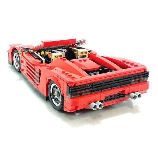 MOC-24335 Ferrari Testarossa, coupe, roadster, 2 in 1 instructions