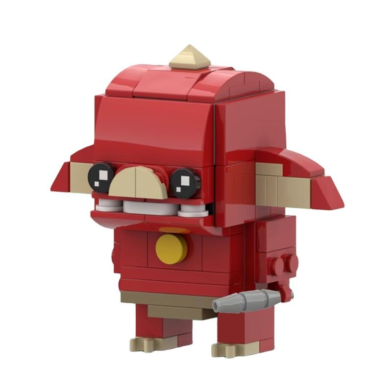 MOC-63737 Red Bokoblin (Breath of the Wild) Zelda Brickheadz