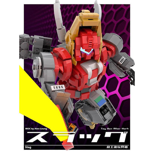MOC- Transformers G1 Dinobots Slag