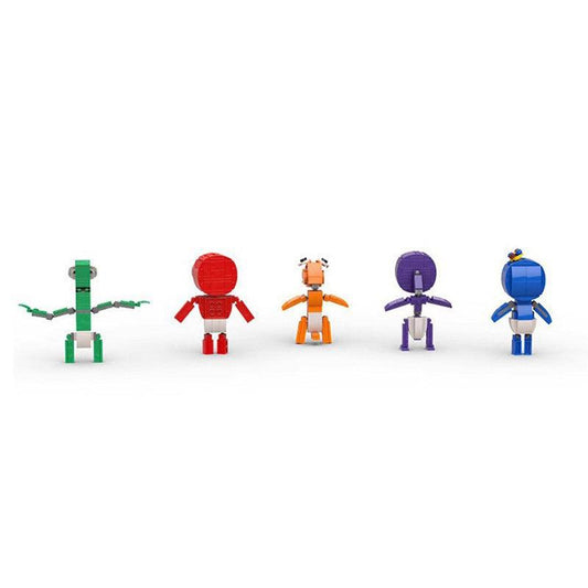 Rainbow friends and baby 5