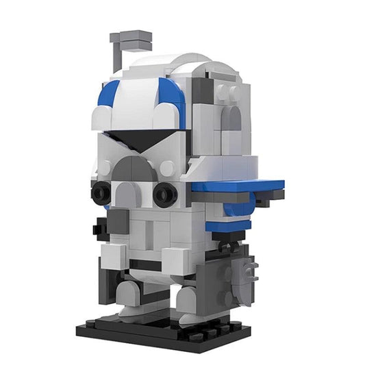 MOC-83166 Capitaine Rex in BrickHeadz style